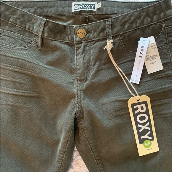 Roxy Corduroy Pants Size 7 - Picture 3 of 4